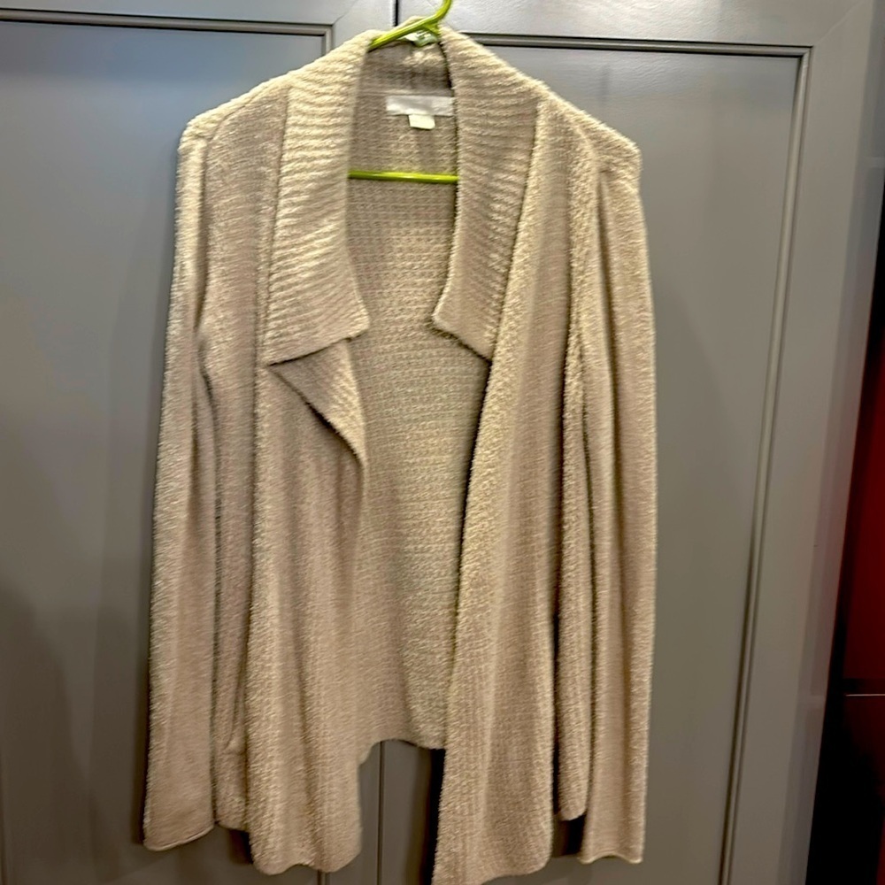 BAREFOOT DREAMS
Cozychic Lite Ribbed Drape Cardigan In Almond